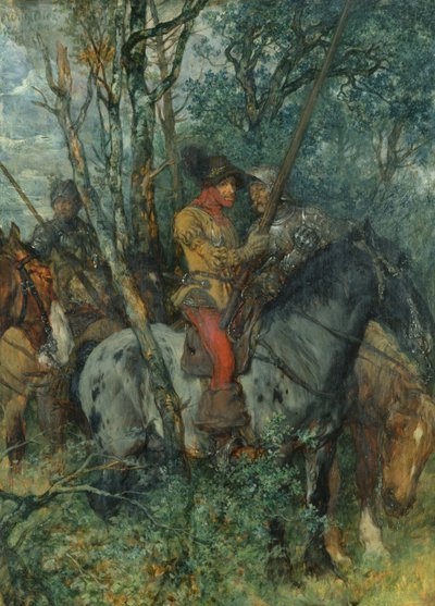 In Ambush, 1882 by Wilhelm Von Diez